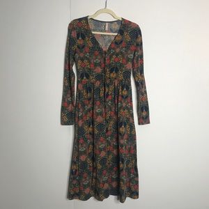 Woodsy Floral Dress